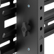 Wall Mount Gembird "WM-100T-01" Black 43"-100", 75kg, VESA:up 600x400, Wall dist:85mm, 5&deg; ~ -10&deg; 250457 Imagini 12