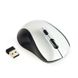 Wireless Mouse Gembird MUSW-4B-02-BS Optical 800-1600 dpi 4 buttons Ambidextrous 2xAAA, Black/Silver 110318 фото 2