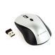 Wireless Mouse Gembird MUSW-4B-02-BS Optical 800-1600 dpi 4 buttons Ambidextrous 2xAAA, Black/Silver 110318 фото 3