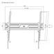 Wall Mount Gembird "WM-100T-01" Black 43"-100", 75kg, VESA:up 600x400, Wall dist:85mm, 5&deg; ~ -10&deg; 250457 Imagini 8