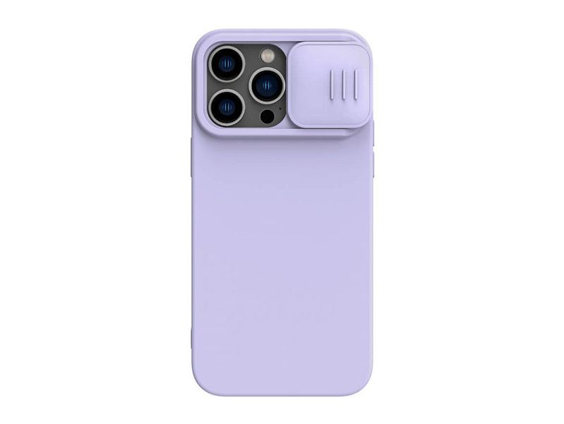 Nillkin Apple iPhone 14 Pro Max, CamShield Silky Silicone Case, Misty Purple 146019 фото