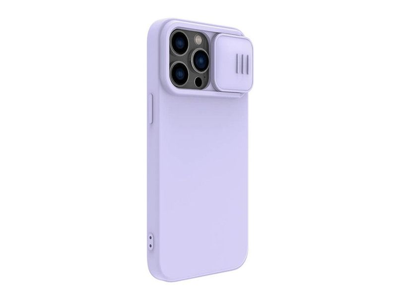 Nillkin Apple iPhone 14 Pro Max, CamShield Silky Silicone Case, Misty Purple 146019 фото