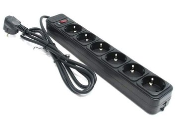 Surge Protector 6 Sockets, 4.5m, Ultra Power, black, UP6-B-15PPB 64517 фото