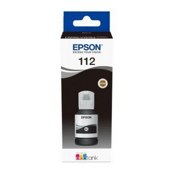 Ink Epson C13T06C14A, 112 EcoTank Ink Bottle, Black 117853 Imagini