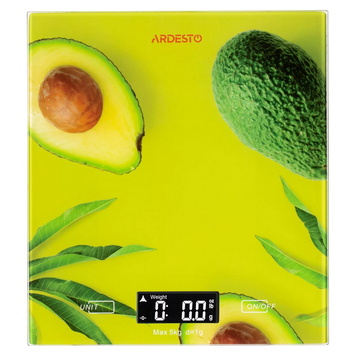 C&acirc;ntar electronic de bucătărie Ardesto SCK-893 AVOCADO 230445 Imagini