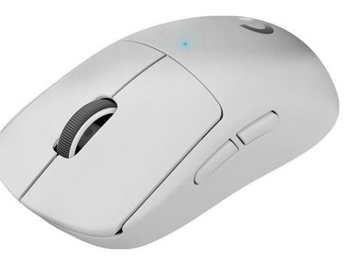 Wireless Gaming Mouse Logitech PRO X Superlight, 100-25600 dpi, 5 buttons, 40G, 400IPS, Rech, White 126720 фото