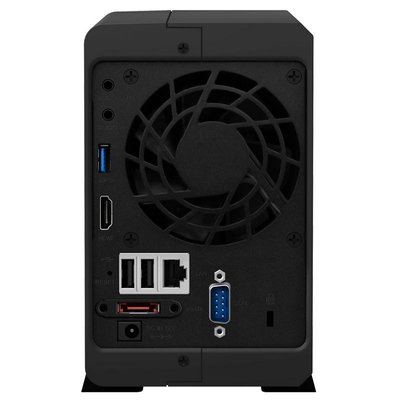 SYNOLOGY "NVR1218", 2-bay, 2-core 1Ghz, 1Gb DDR3, 1x1GbE, 1xHDMI, +5 Bay with expansion 83774 фото