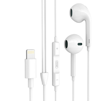 XO earphones, EP70 Lightning, White 206982 фото