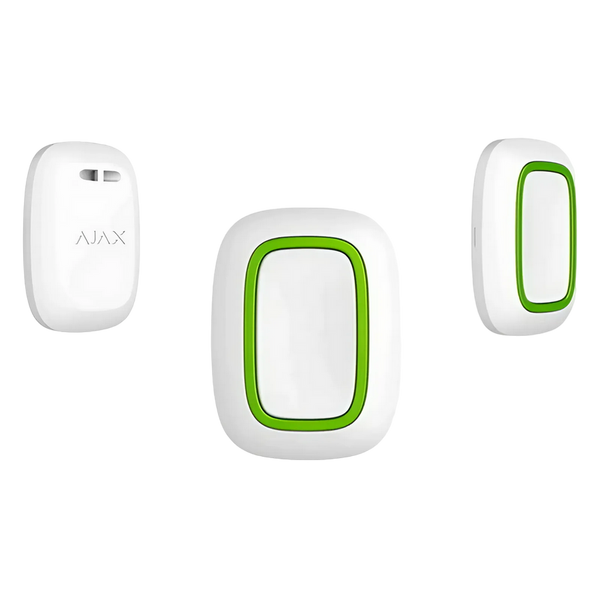 Ajax Wireless Security Alarm Button, White 142910 Imagini