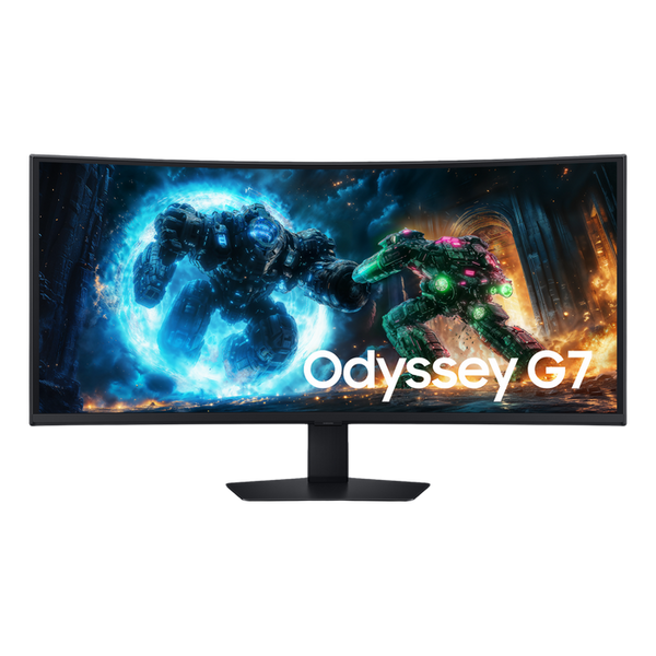 40" SAMSUNG Odyssey G7 G75F,Black,Curved-VA,5120x2160,185Hz,FreeSync,1msMPRT,350cd,HRD10,DP+HDMI+USB 268000 фото