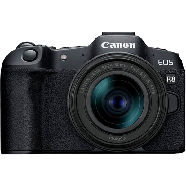 Aparat Foto Mirrorless Canon EOS R8 & RF 24-50mm f/4.5-6.3 IS STM KIT 205576 фото
