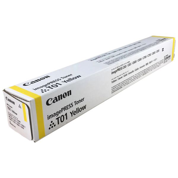Toner Canon T01 Yellow (1040g/appr. 39 500 pages 5%) for imagePRESS C8xx,C7xx,C6xx,C6x 108049 Imagini