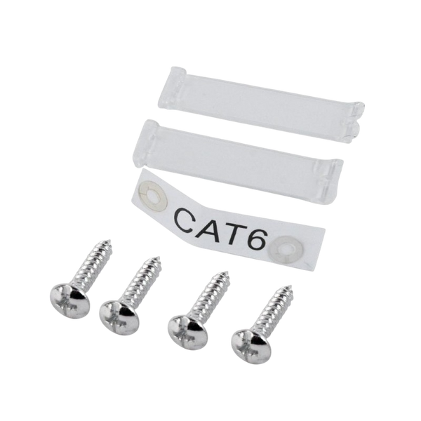 2xRJ45 Surface Box 2 port STP Cat.6, MWS-2S6-01 225748 фото