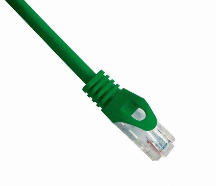 Patch Cord Cat.6U 0.25m, Green, PP6U-0.25M/G, Cablexpert, Stranded Unshielded 131490 фото