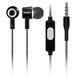 Earphones SVEN E-109M, Black, with Microphone, 4pin 3.5mm mini-jack, cable 1.2m 129504 фото 2
