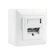 2xRJ45 Surface Box 2 port STP Cat.6, MWS-2S6-01 225748 фото 6