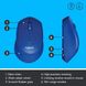 Wireless Mouse Logitech M330 Silent Plus, Optical, 1000 dpi, 3 buttons, Ergonomic, 1xAA, Blue 83027 фото 2