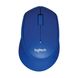 Wireless Mouse Logitech M330 Silent Plus, Optical, 1000 dpi, 3 buttons, Ergonomic, 1xAA, Blue 83027 фото 3