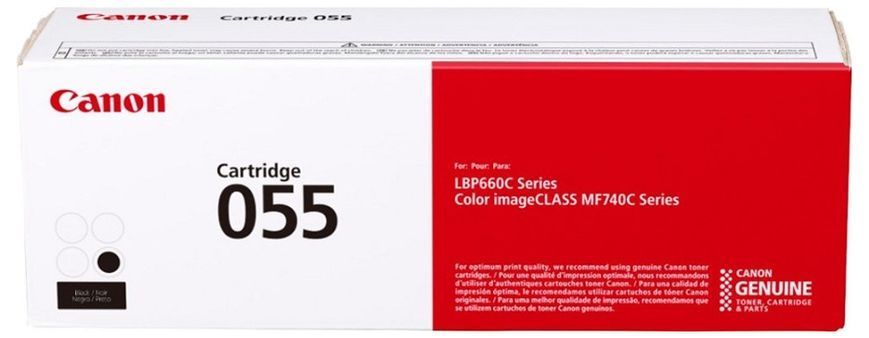 Laser Cartridge Canon CRG-055, Black 109761 фото