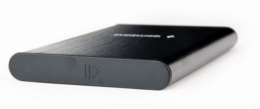 2.5" SATA HDD/SSD 9.5 mm External Case Type-C, Gembird "EE2-U3S-6", aluminum, Black 120383 фото