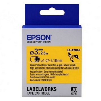 Tape Heat Shrink Tube EPSON LK4YBA3 HST Blk/Yell d3/2,5, C53S654905 112420 фото