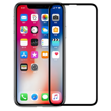 Nillkin Apple Смартфон Apple iPhone XS/X 3D CP + Max, Tempered Glass, Black 127376 фото