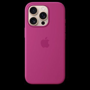 Smartphone Apple iPhone 16 Pro Silicone Case with MagSafe-Fuchsia,ModelA3313 222395 Imagini