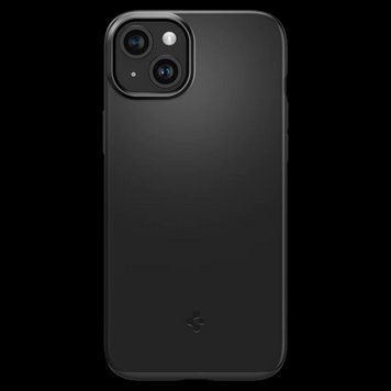 Spigen Smartphone Apple iPhone 15 Plus, Thin Fit, Black 209058 Imagini
