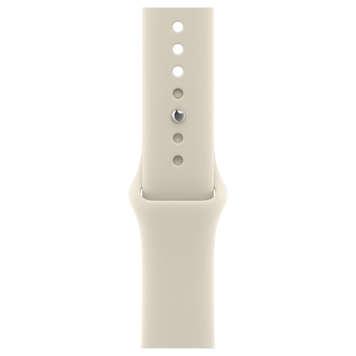 Apple Watch SE 3 44mm Aluminum Case with Sand Sport Band - M/L MJL54 GPS, Starlight 273282 Imagini