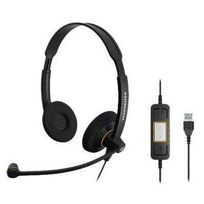 Headset EPOS SC 60 USB, 16—60000Hz, SPL:113dB, microphone with noise canceling 116890 фото