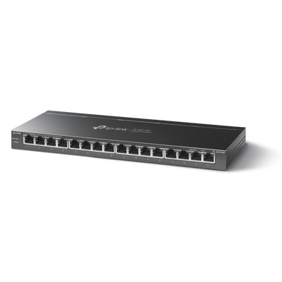16-port Gigabit TP-LINK PoE+ Switch, TL-SG116P,16 PoE Ports, 120W budget, Rackmount 212576 фото