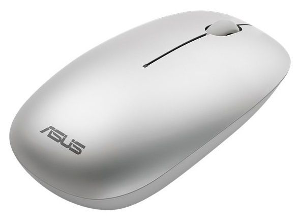 Wireless Keyboard & Mouse Asus W5000, Ultra-thin, Metal-like finish, Silent, 1xAA/2xAAA, White 97285 фото