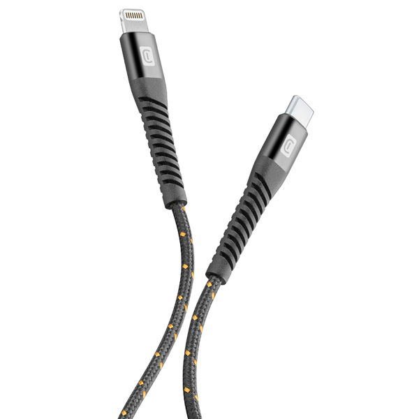 Type-C to Lightning Cable Cellular, Strong MFI, 2M, Black 209886 фото