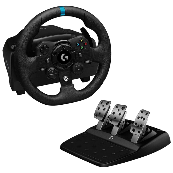 Wheel Logitech Driving Force Racing G923, for Xbox, 900 degree, Pedals, Dual-Смартфон Motorolar Force Feedback 120096 фото