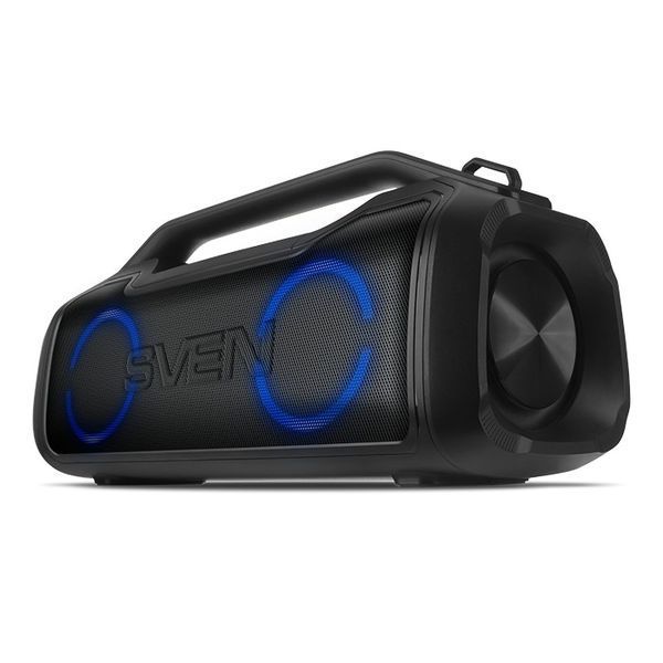 Speakers SVEN "PS-390", 50W, Waterproof (IPx5), TWS, Bluetooth, microSD, 3600mA*h, Black 200675 Imagini