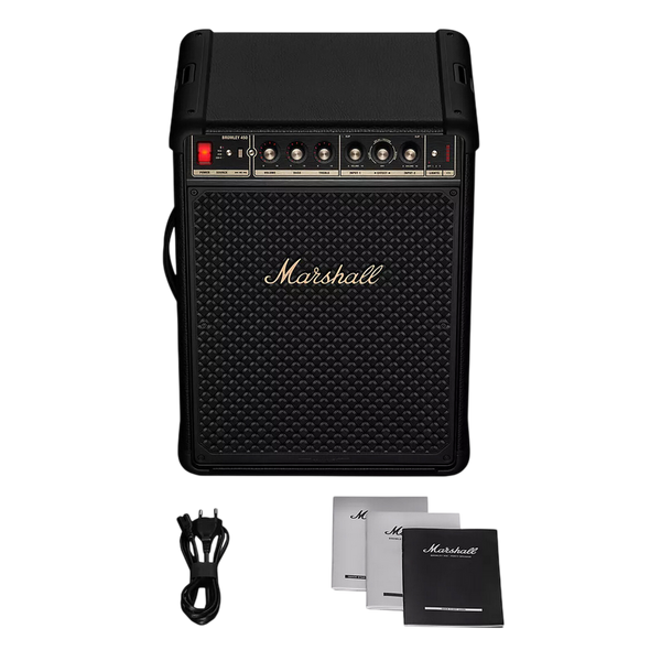 Marshall Bromley 450 Party Speaker Black and Brass 263646 Imagini