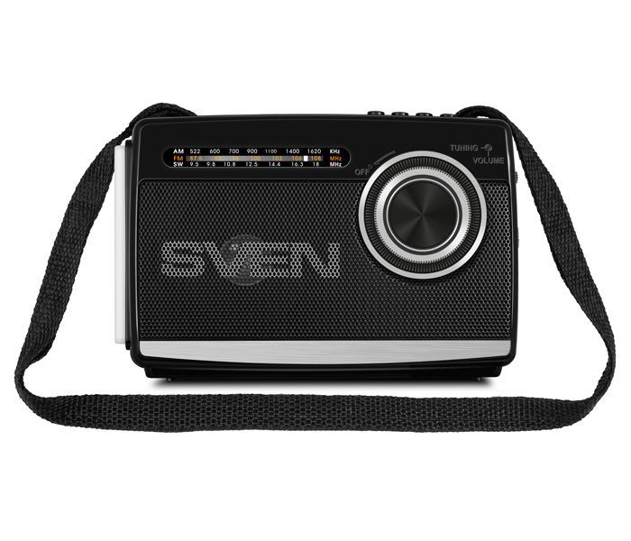 Speakers SVEN Tuner "SRP-535", 3W, FM/AM/SW, USB, microSD, flashlight, battery 118101 фото