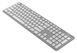 Wireless Keyboard & Mouse Asus W5000, Ultra-thin, Metal-like finish, Silent, 1xAA/2xAAA, White 97285 фото 1