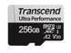 .256GB MicroSD (Class 10) UHS-I (U3),+SD adapter, Transcend TS256GUSD340S (V30, A2, R/W:160/125MB/s) 127096 Imagini 1