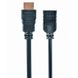 Cable HDMI male to HDMI female 3.0m Cablexpert male-female, V1.4, Black, CC-HDMI4X-10 74186 фото 2
