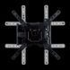 Wall Mount Gembird "WM-55ST-01" Black 32"-55" 32kg VESA:up 400x400, Wall dist:55-499mm &plusmn;90&deg;,-5/+8&deg; 216150 фото 3