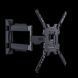 Wall Mount Gembird "WM-55ST-01" Black 32"-55" 32kg VESA:up 400x400, Wall dist:55-499mm &plusmn;90&deg;,-5/+8&deg; 216150 фото 1