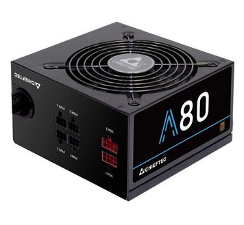 Power Supply ATX 750W Chieftec A-80 CTG-750C, 85+, Active PFC, 120mm silent fan, Modular Cable 58560 фото