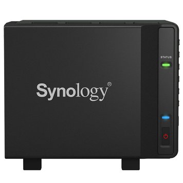 SYNOLOGY "DS419slim", 4-bay 2.5", Marvell Armada 2-core 1.33GHz, 512Mb, 2x1GbE 110276 фото