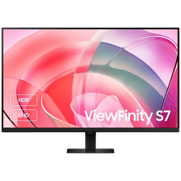 32" SAMSUNG ViewFinity S7 S32D700, Black,VA,3840x2160,60Hz,5ms,350cd,HDR10,MegaDCR,HDMI+DP,Pivot 247991 фото
