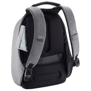 Backpack Bobby Hero Regular, anti-theft, P705.292 for Laptop 15.6" & City Bags, Grey 119781 фото