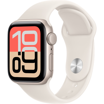 Умные часы Apple Watch SE 3 40mm Aluminum Case with Starlight Sport Band - S/M MEH34 GPS, Starlight 240151 фото