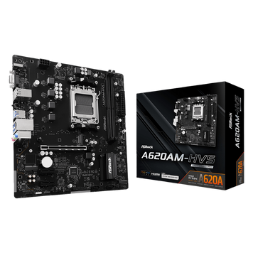MB AM5 ASRock A620AM-HVS mATX 244322 Imagini