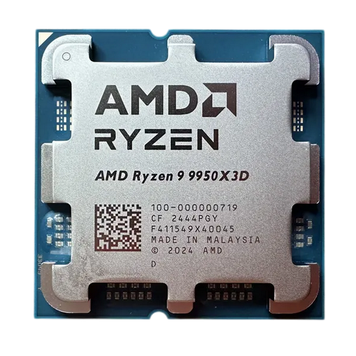Procesor AMD Ryzen 9 9950X3D (4.4-5.7GHz, 16C/32T, L2 16MB, L3 128MB, 5nm, 170W), Socket AM5, Tray 230491 Imagini