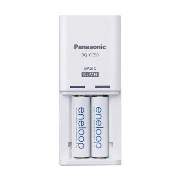 Panasonic "Basic" Charger 2-pos AA/AAA + 2AA 2000mAh, K-KJ50MCD20E 146535 фото